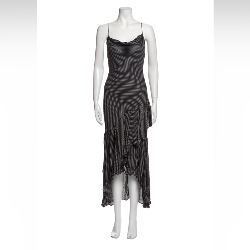 Alice + Olivia Slip Polka Dot Dress